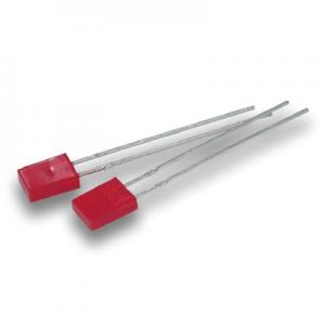 2X5mm Rectangular Red Color LED