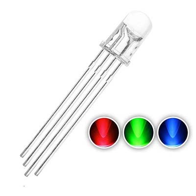5mm multi color LED, RGB ,4pins, common anode.